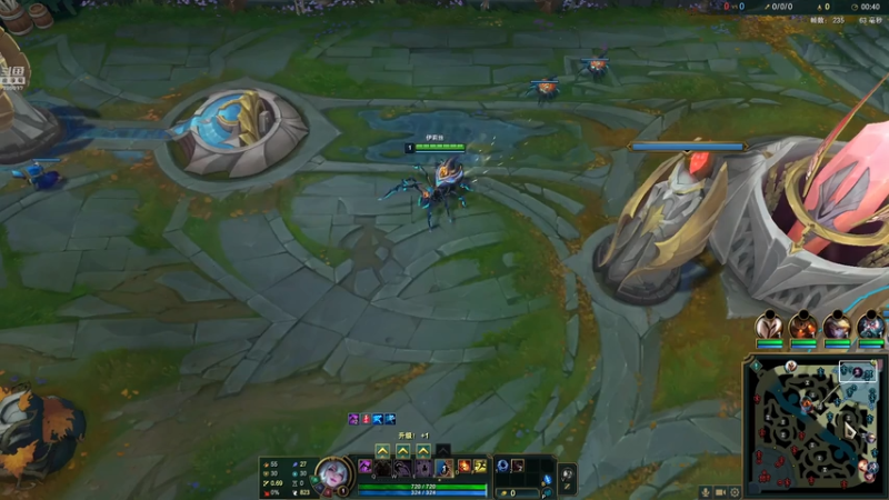 P9蜘蛛中单vs蛮王