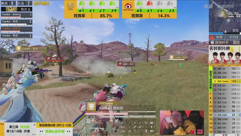 【2026-03-09 12点场】和平精英官方赛事：重播丨PEL春季赛常规赛第三周决赛D3