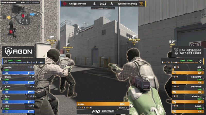 【2026-03-12 20点场】完美世界电竞频道：【直播】2026CAC亚洲封闭预选赛A路