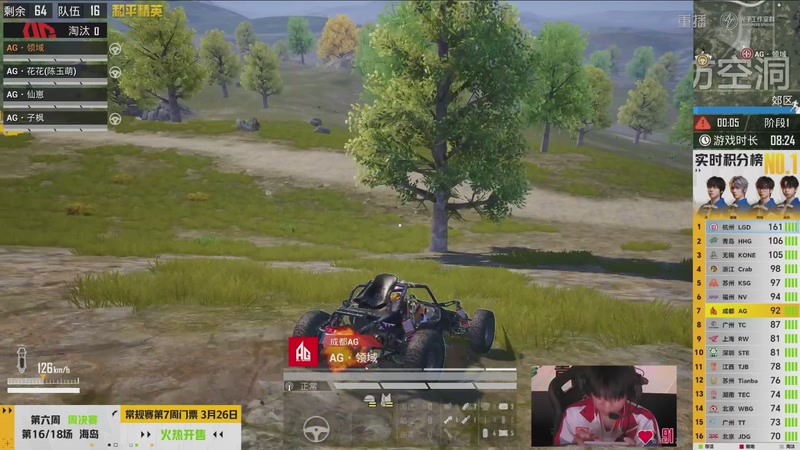 【2026-04-01 14点场】和平精英官方赛事：重播丨PEL春季赛常规赛第六周决赛D3