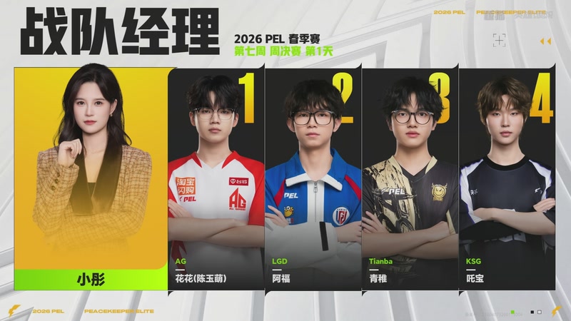 【2026-04-04 06点场】和平精英官方赛事：重播丨PEL春季赛常规赛第七周决赛D1
