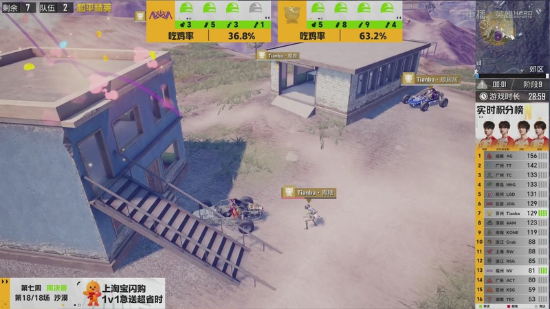 【2026-04-07 16点场】和平精英官方赛事：重播丨PEL春季赛常规赛第七周决赛D3