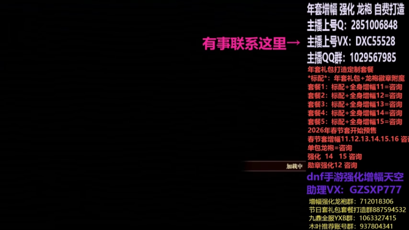 【2026-04-07 19点场】DNF木叶剑心：助理:2026年年套增幅强化木叶晚上播