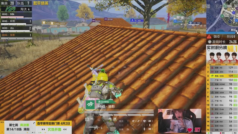 【2026-04-08 18点场】和平精英官方赛事：重播丨PEL春季赛常规赛第七周决赛D3