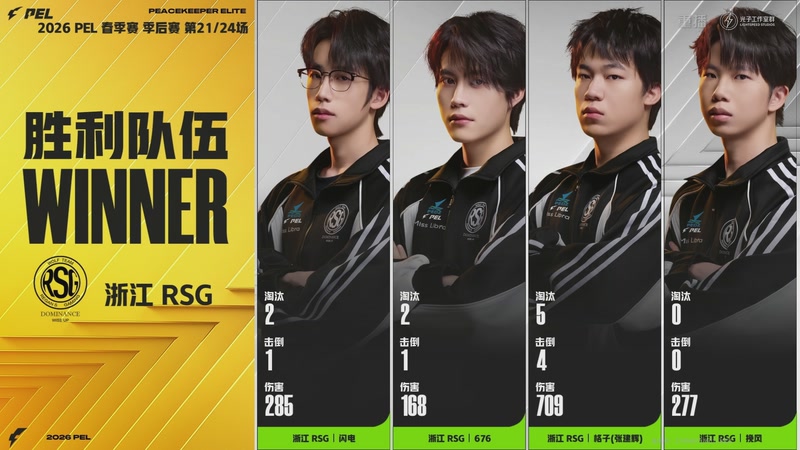 【2026-04-13 23点场】和平精英官方赛事：重播丨PEL春季赛常规赛-季后赛DAY4