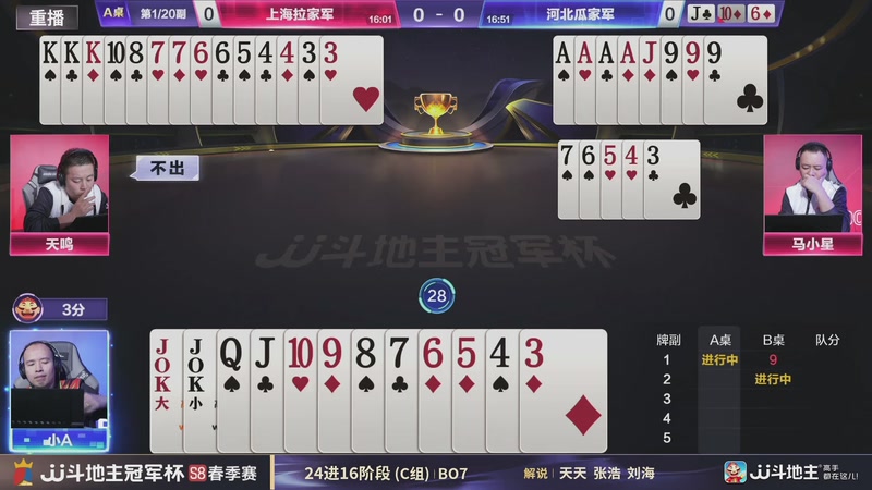 【2026-04-14 23点场】JJ斗地主官方：JJ斗地主冠军杯S8春季赛C组火热开战