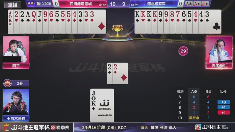 【2026-04-15 23点场】JJ斗地主官方：JJ斗地主冠军杯S8春季赛C组火热开战