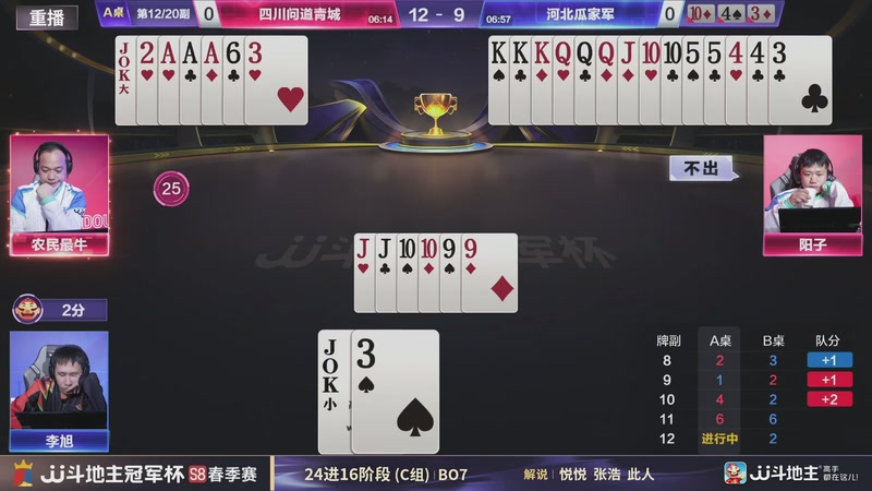 【2026-04-16 07点场】JJ斗地主官方：JJ斗地主冠军杯S8春季赛C组火热开战