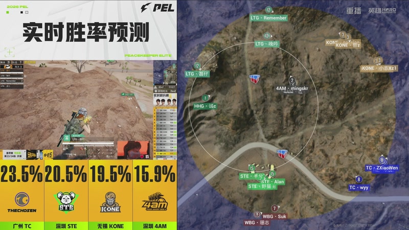 【2026-04-23 06点场】和平精英官方赛事：重播丨PEL春季赛常规赛-季后赛DAY4