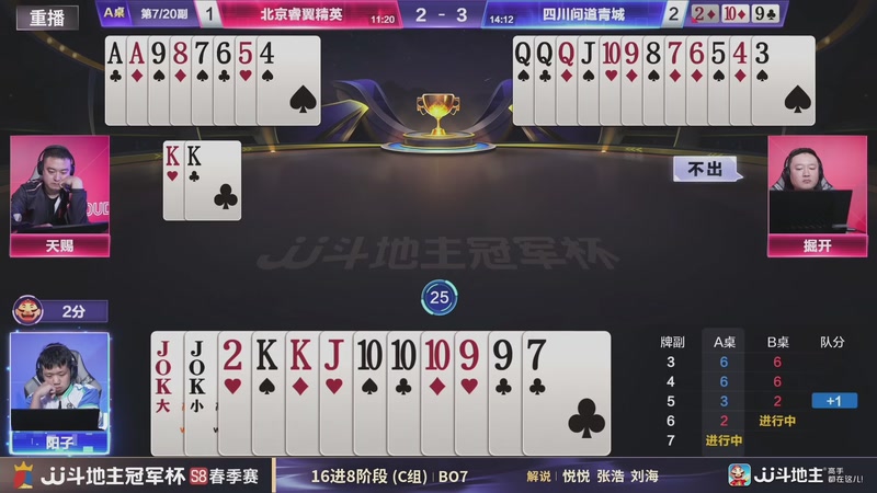【2026-05-02 06点场】JJ斗地主官方：JJ斗地主冠军杯S8春季赛D组火热开战
