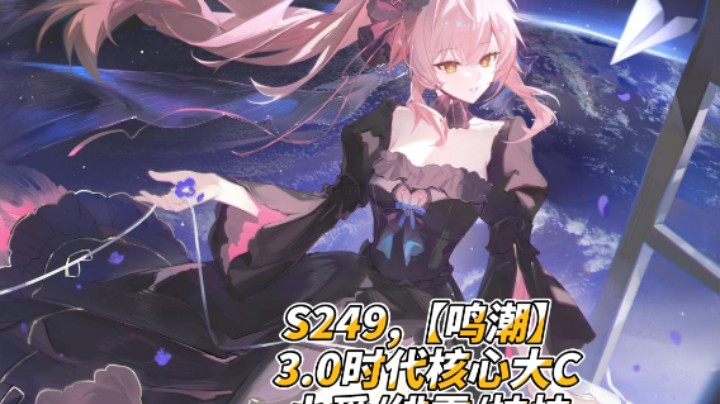 S249,【鸣潮】3.0时代核心大C小爱绯雪怏怏核心三词条选择