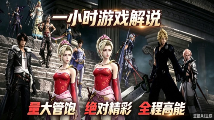 一小时友谊赛全程解说带字幕_最终幻想纷争NT